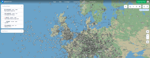 So many planes all in the air at once