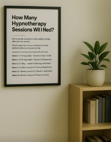 How many hypnotherapy sessions do I need